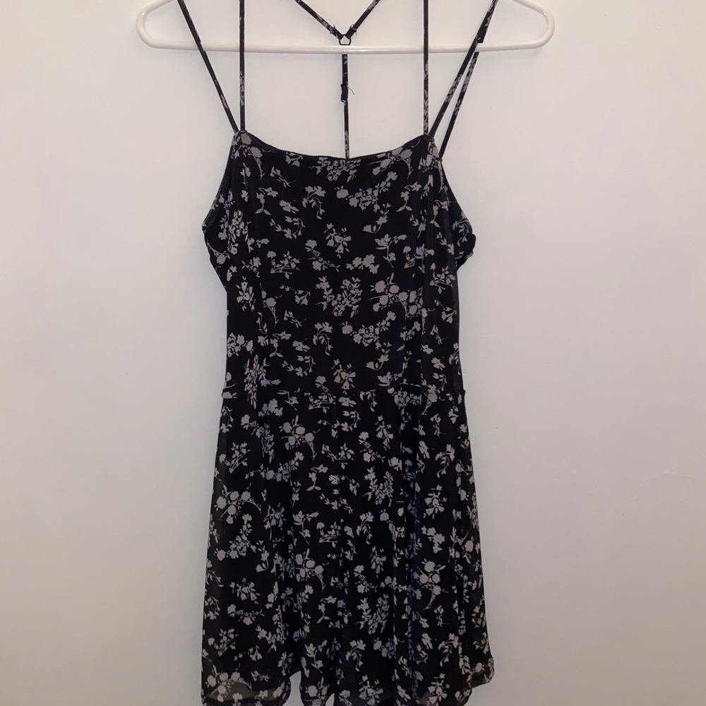 floral romper from garage